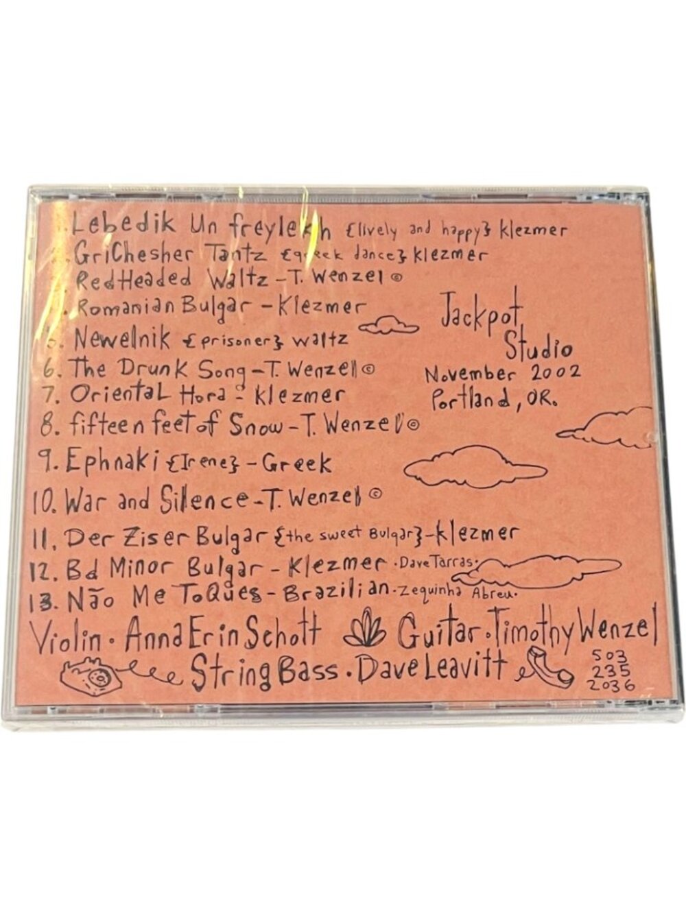 SHICKY GNAROWITZ And The Transparent Wings Of Joy - CD - RARE - NEW and Sealed - Picture 4 of 5